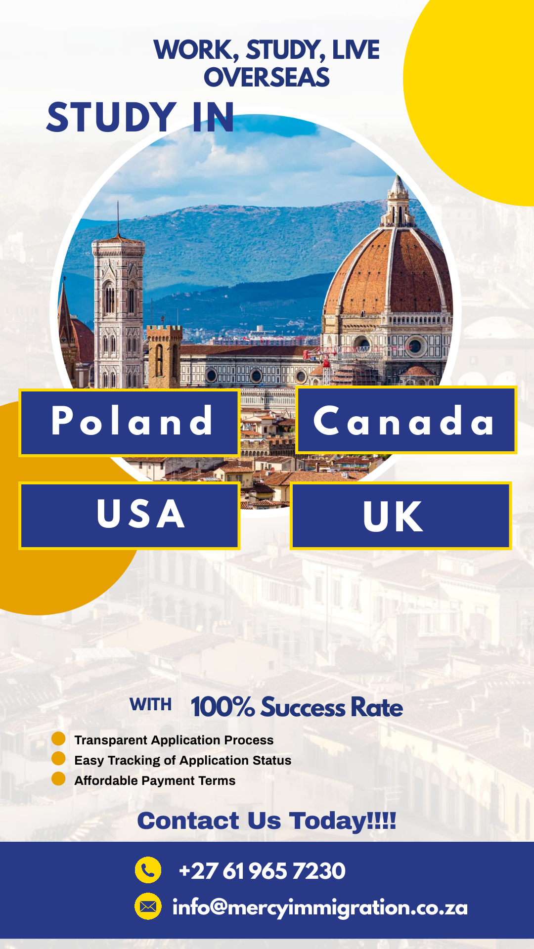 Study in Italy Story Template - Made with PosterMyWall